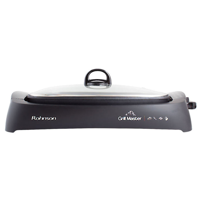 ГРИЛ ROHNSON R-2525 2200 W, ЧЕРЕН, КАПАК