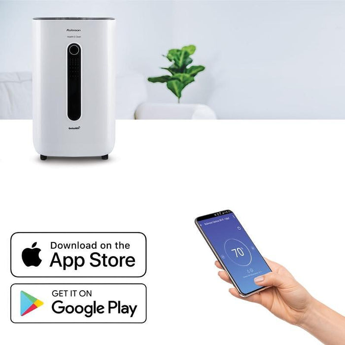 Обезвлажнител Rohnson R-9920 Genious Wi-Fi , 320 W, 6,5 L