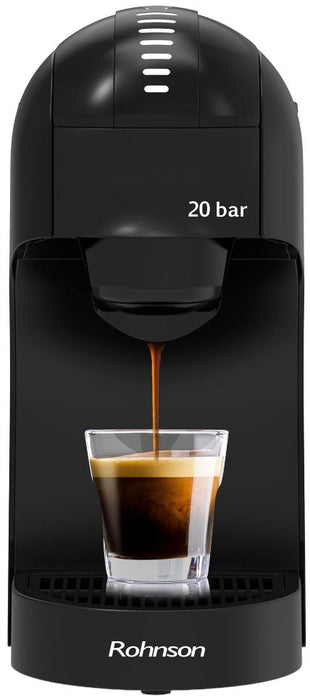 Кафемашина Rohnson - R-98046, 20 bar, 0.85 l, черна