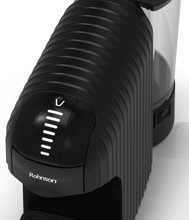 Кафемашина с капсули Rohnson - R-98048B, 20 bar, 0.85 l, черна