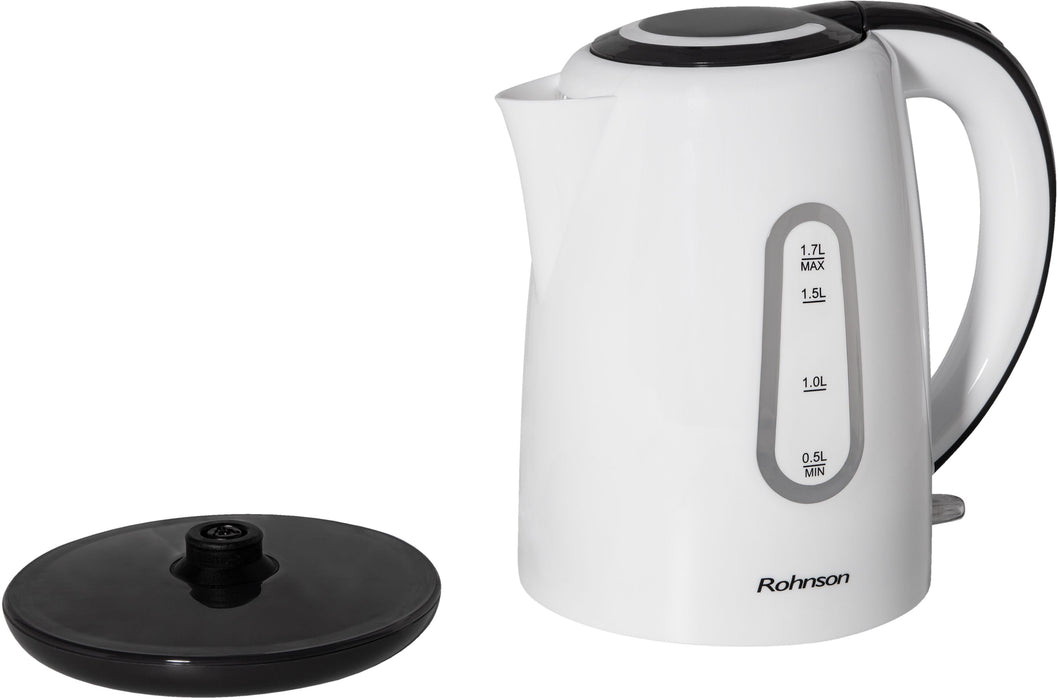 Електрическа кана Rohnson - R-7110, 2200W, 1.7 l, бяла