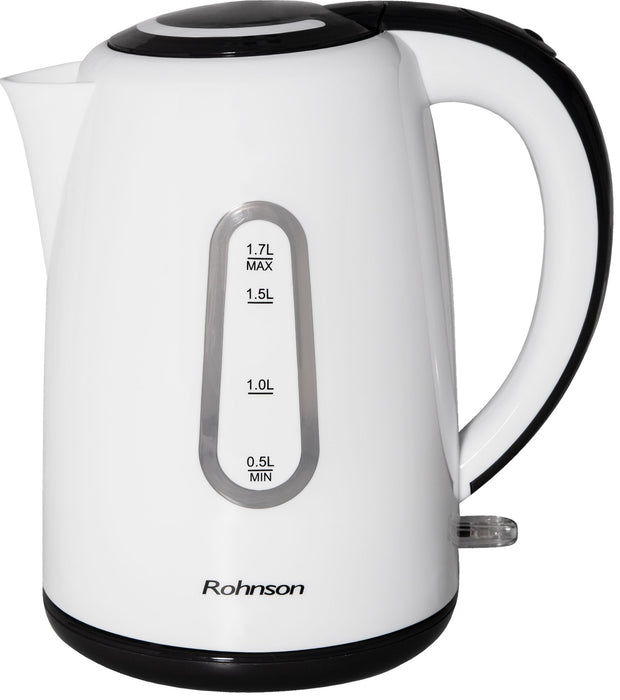 Електрическа кана Rohnson - R-7110, 2200W, 1.7 l, бяла