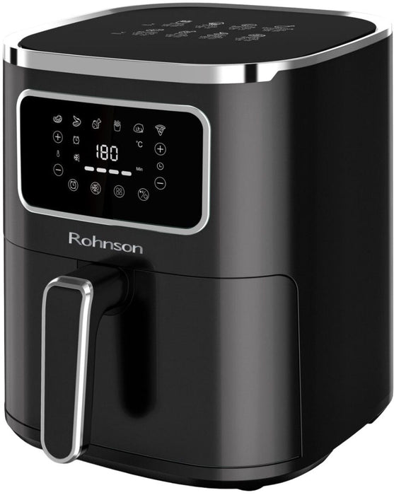 Фритюрник с горещ въздух Rohnson - R-2802, 1450W, 5 l, черен