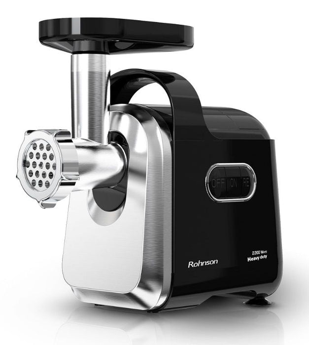 Месомелачка Rohnson - R-5434, 2200W, 2.2 kg/min, черна