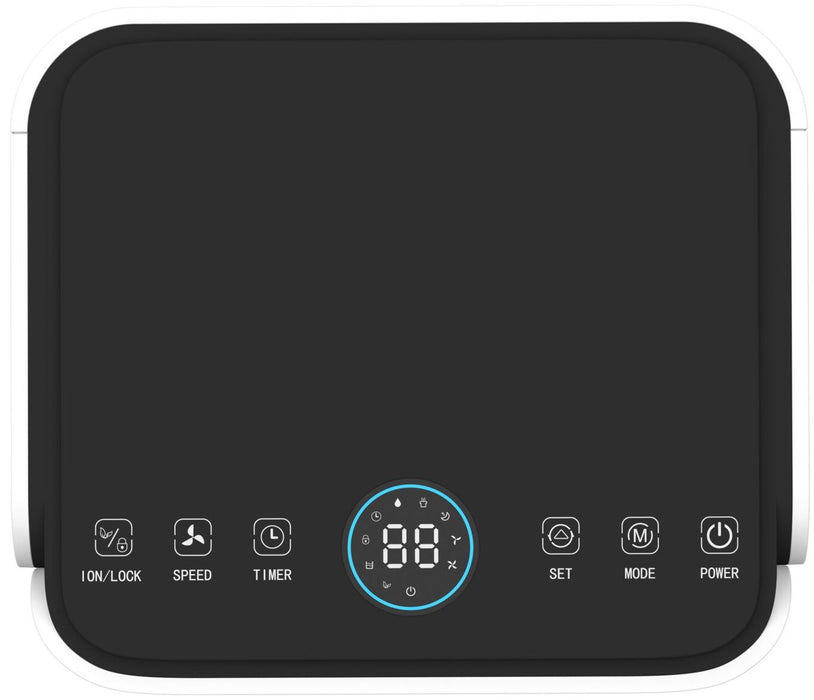 Обезвлажнител Rohnson - R-91610, 2 l, 145W, бял