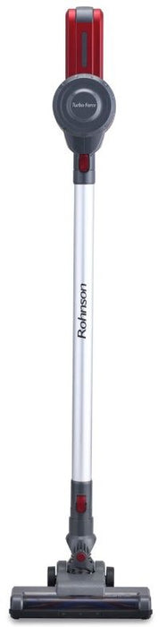 Вертикална прахосмукачка Rohnson - Turbo Force R-1229, HEPA, червена/черна