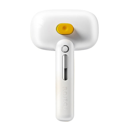 Четка за подстригване на коса Rojeco с функция за пара (бяла)