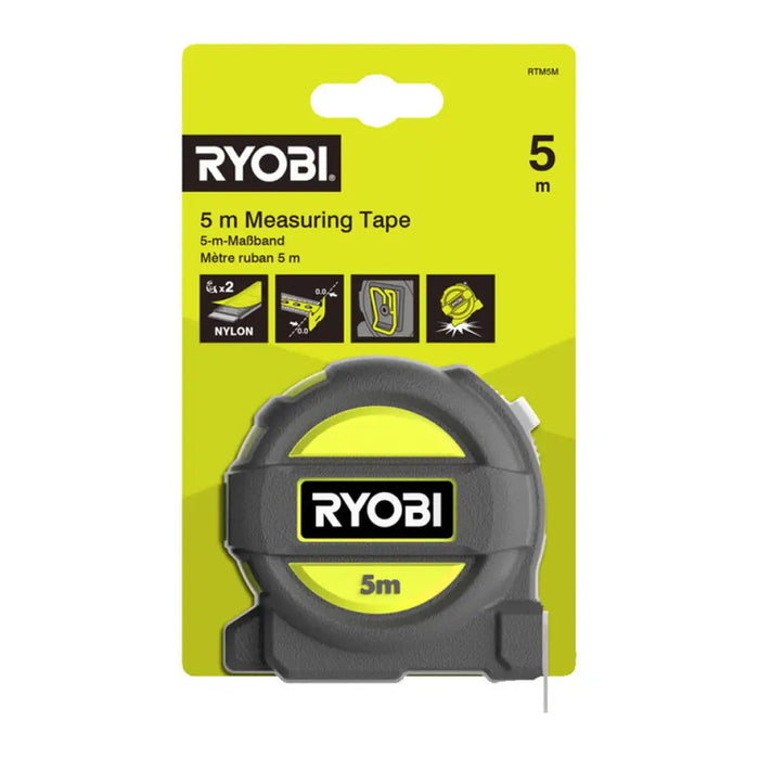 РОЛЕТКА 5М X 25ММ RYOBI RTM5M