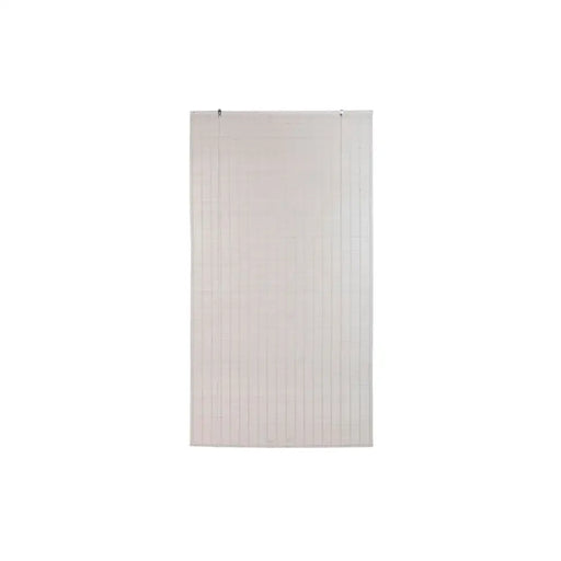 Ролетни щори DKD Home Decor Лакиран Бял Бамбук 120 x 2 x