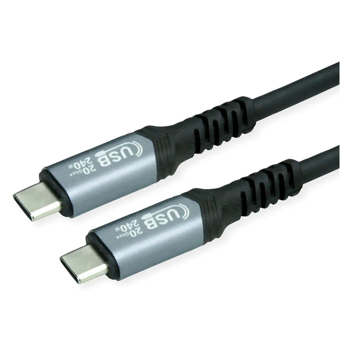 Кабел ROLINE USB4 Gen2x2 C-C M/M 240W 2 m Скорост до 20 Gbit/s
