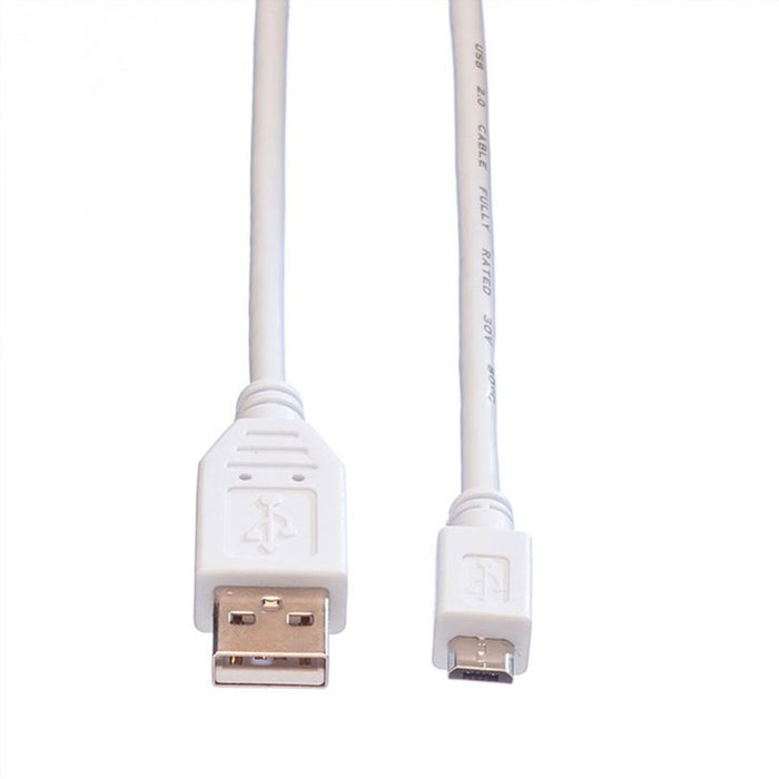 Кабел ROLINE USB 2.0 A-microB M/M 3.0 m