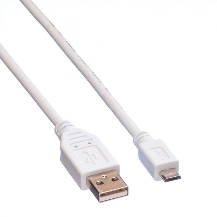 Кабел ROLINE USB 2.0 A-microB M/M 3.0 m