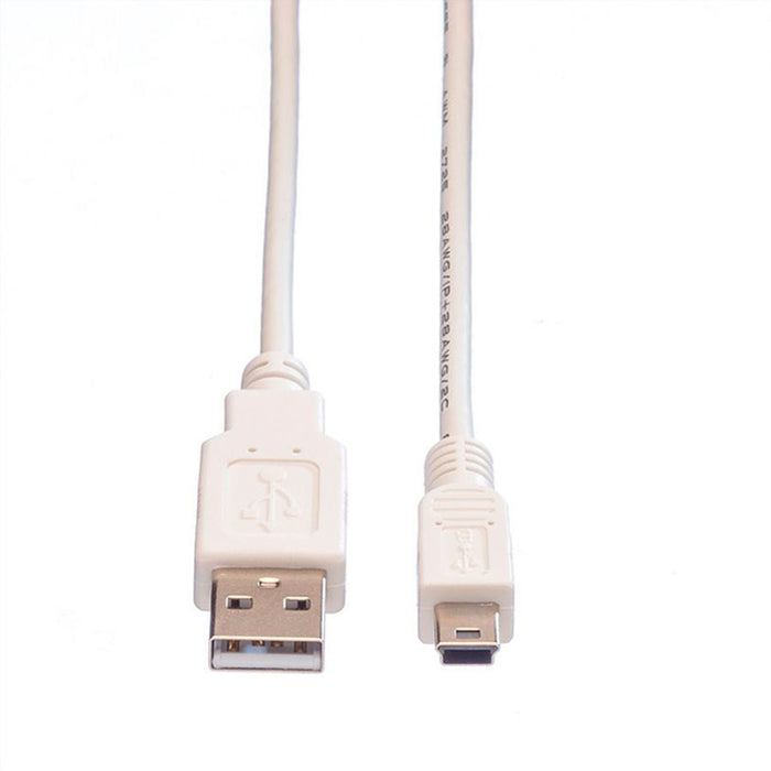 Кабел ROLINE USB 2.0 A-mini B M/M 3.0 m