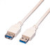 Кабел - удължител ROLINE USB 3.0 A-А M/F 1.8 m