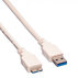 Кабел ROLINE USB 3.0 A-microB M/M 0.8 m