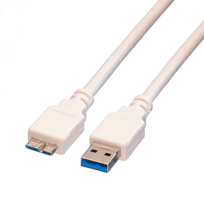 Кабел ROLINE USB 3.0 A-microB M/M 1.8 m