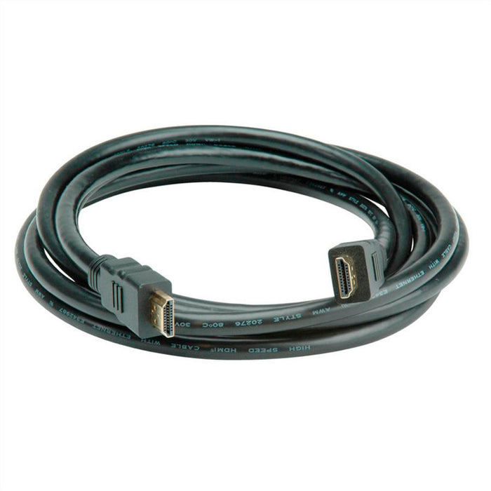 Кабел ROLINE HDMI UHD (8K)+Eth M/M GOLD 1m