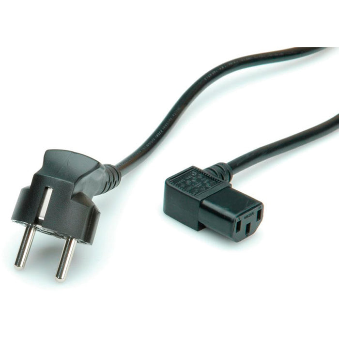 Кабел ROLINE Value Power C-13 Schuko 90deg