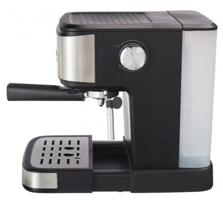 Кафемашина Rosberg - Premium RP51171F, 20 bar, 1.2 l, черна/сива