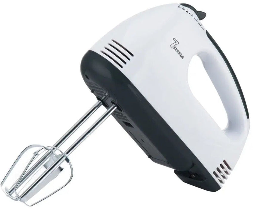 Миксер Rosberg - R51110G, 200W, 7 степени, бял/черен