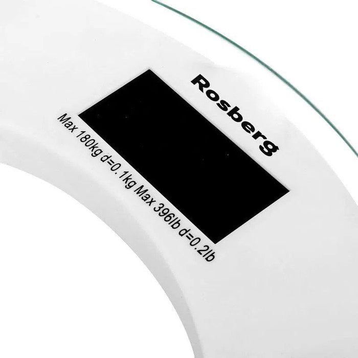 Кантар Rosberg - R51650B, 180 kg, прозрачен