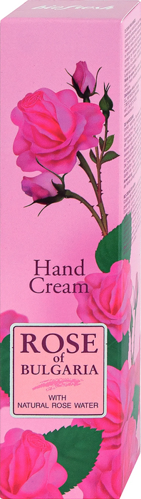 Крем за ръце с натурална розова вода, 75 ml