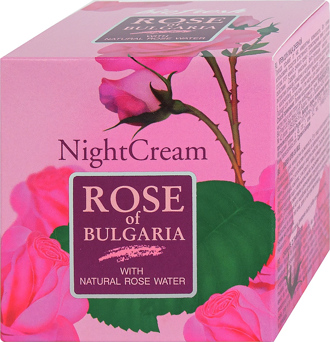 Нощен крем за лице biofresh с натурална розова вода, 50 ml