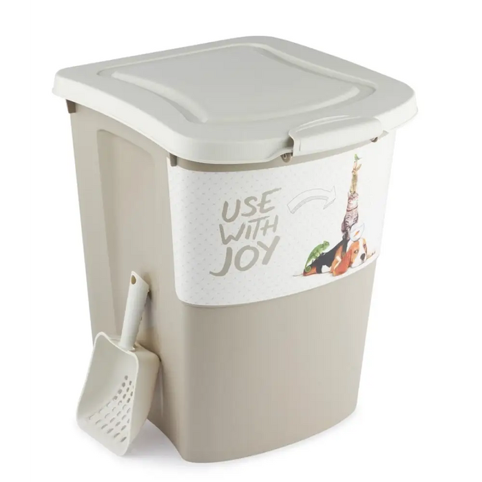 ROTHO Archie Beige - контейнер за храна - 38л