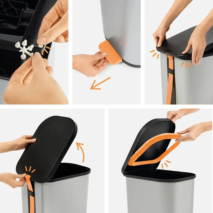 ROTHO Ribo Graphite - кош за педали – 35л