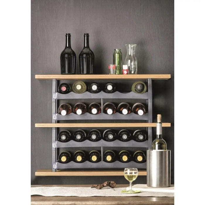 ROTHO Vario Wine Rack Anthracite - Стойка за 6 бутилки