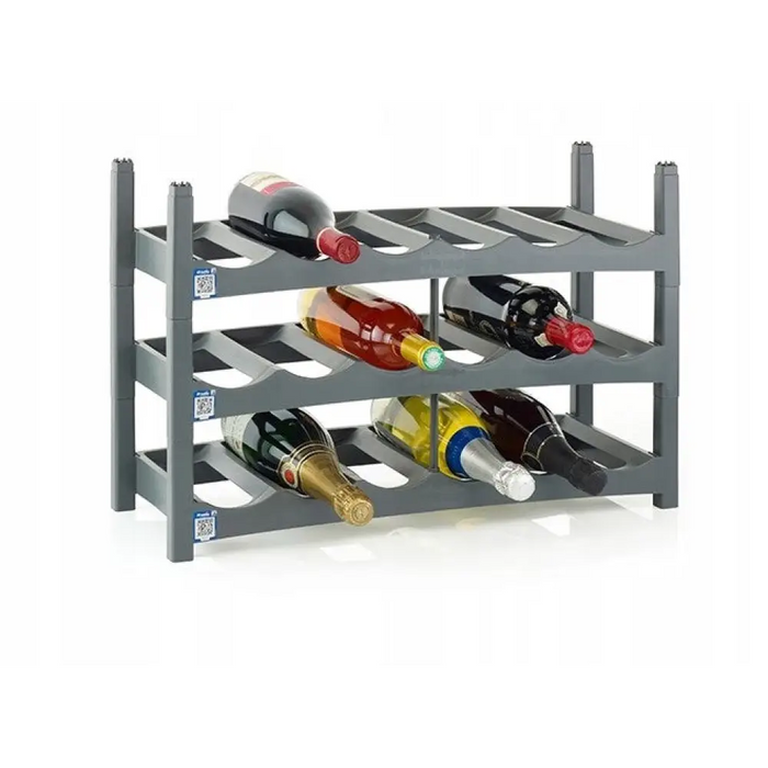 ROTHO Vario Wine Rack Anthracite - Стойка за 6 бутилки