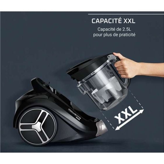 Прахосмукачката ROWENTA Compact Power XXL,Parquet RO4B36EA