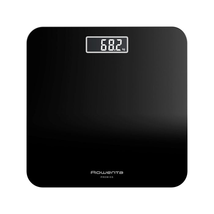 Електронен кантар за баня Rowenta BS1800V0 Черен калено стъкло 160 kg