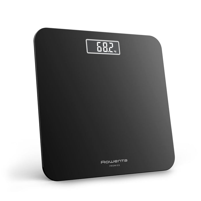 Електронен кантар за баня Rowenta BS1800V0 Черен калено стъкло 160 kg