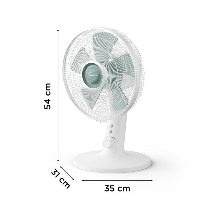 Настолен вентилатор Rowenta VU2740 Бял 50 W