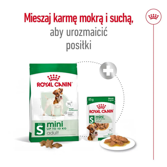 ROYAL CANIN Adult Mini S - суха храна за кучета - 8 кг