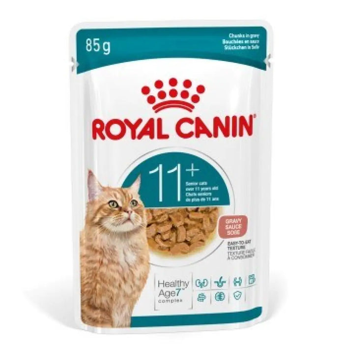 ROYAL CANIN Ageing 11+ Парчета в сос - мокра храна за котки
