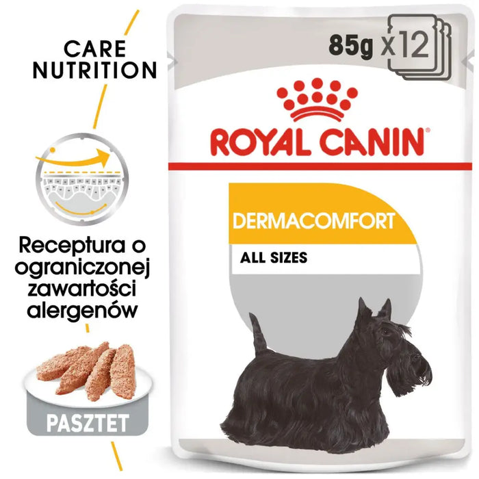 ROYAL CANIN Dermacomfort - Мокра храна за кучета - 12 х 85