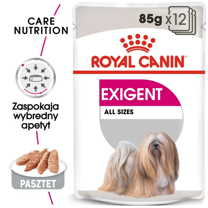 ROYAL CANIN Exigent Мокра храна за кучета Pâté 12x85 гр