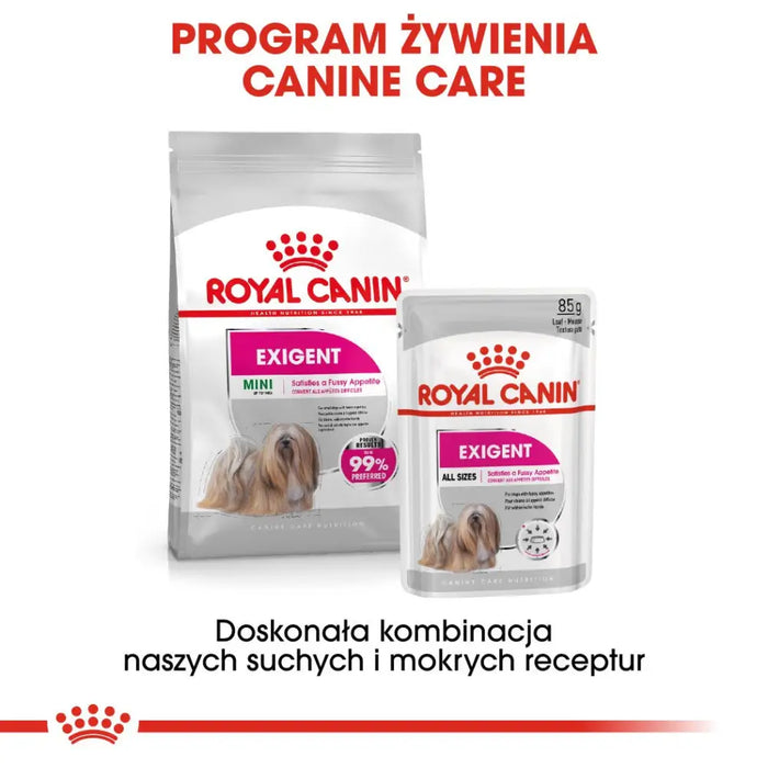 ROYAL CANIN Exigent Мокра храна за кучета Pâté 12x85 гр