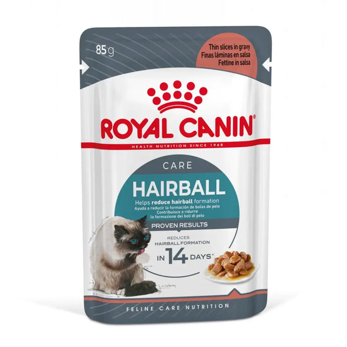 ROYAL CANIN FCN Hairball Care chunks in gravy - мокра храна