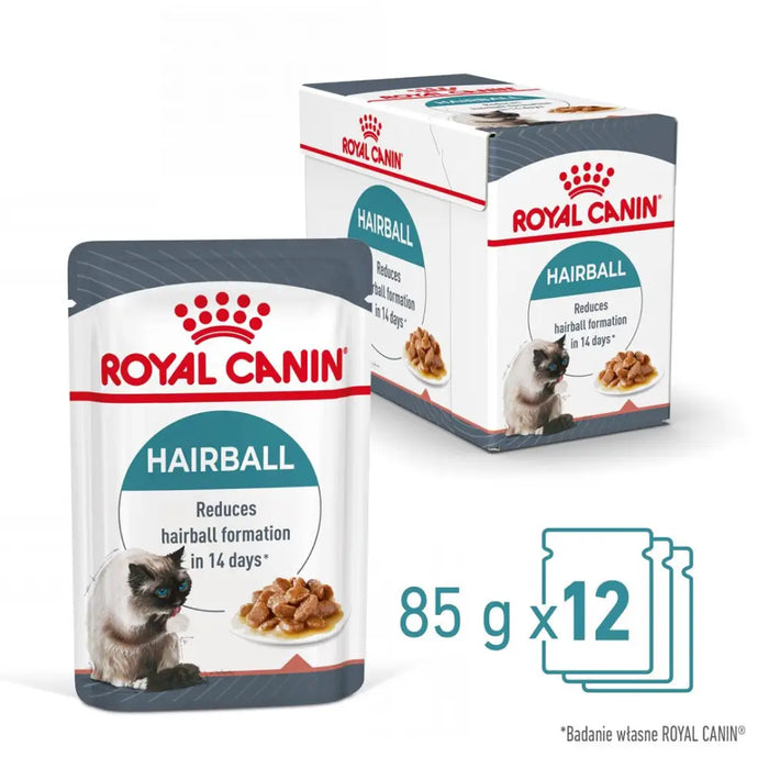 ROYAL CANIN FCN Hairball Care chunks in gravy - мокра храна