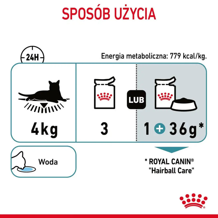 ROYAL CANIN FCN Hairball Care chunks in gravy - мокра храна