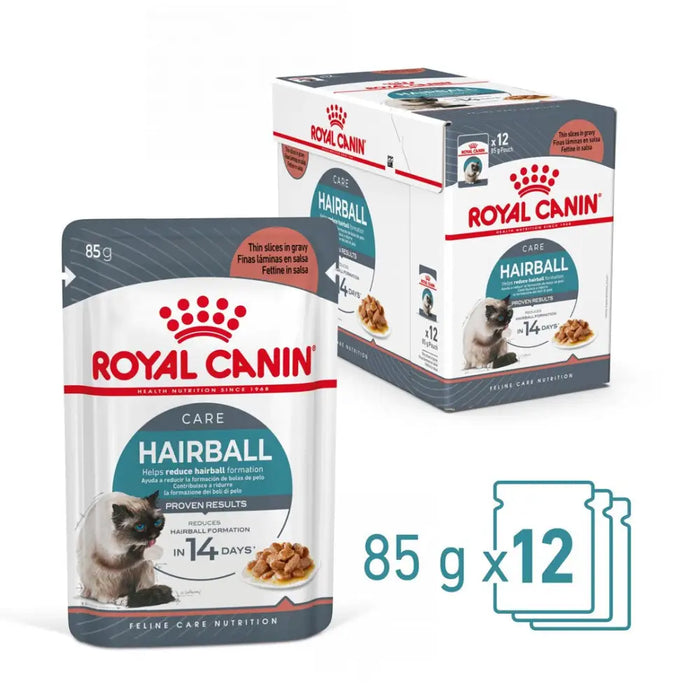 ROYAL CANIN FCN Hairball Care chunks in gravy - мокра храна