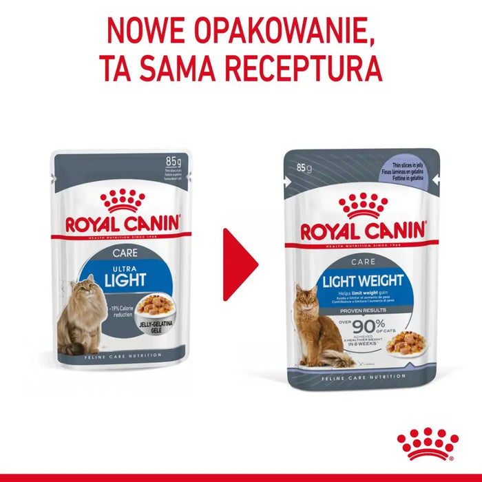 ROYAL CANIN FCN Light Weight Care в желе - мокра храна