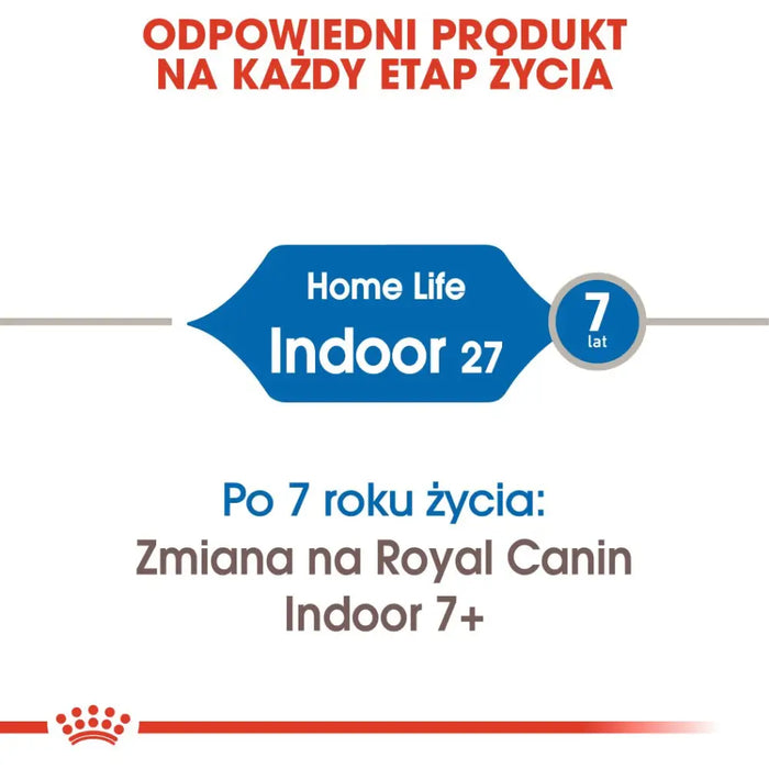 Royal Canin FHN Indoor - суха храна за възрастни котки - 4кг