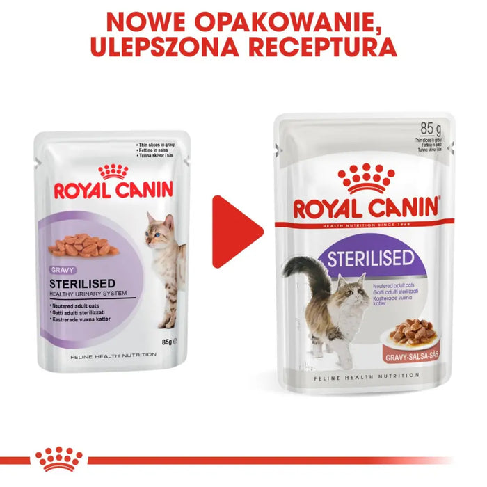 ROYAL CANIN FHN Sterilised in sauce - мокра храна