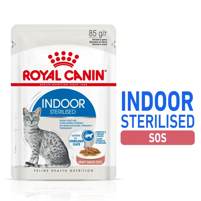 ROYAL CANIN Indoor Sterilised - Мокра храна за възрастни