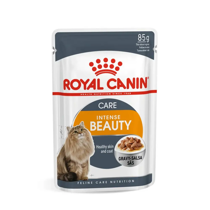 ROYAL CANIN Intense Beauty Мокра храна за котки Chunks in