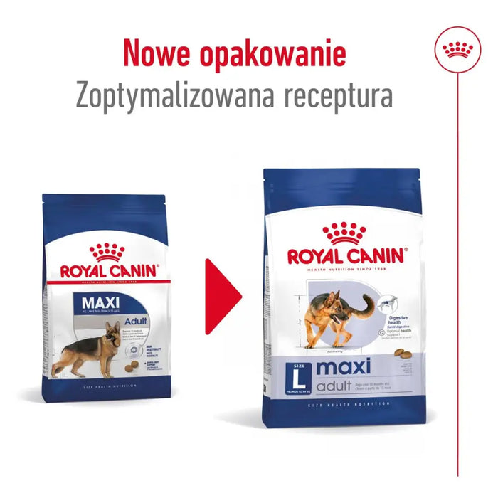 ROYAL CANIN Maxi Adult - суха храна за кучета - 15 кг
